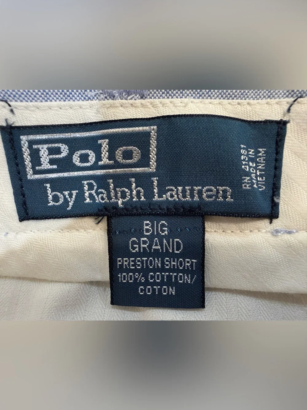Polo by Ralph Lauren Classic Men's Light Blue Shorts Size 44B